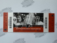 2008 Hurricanes at Philadelphia Flyers Ticket 12/11/08 Scott Hartnell Hat Trick