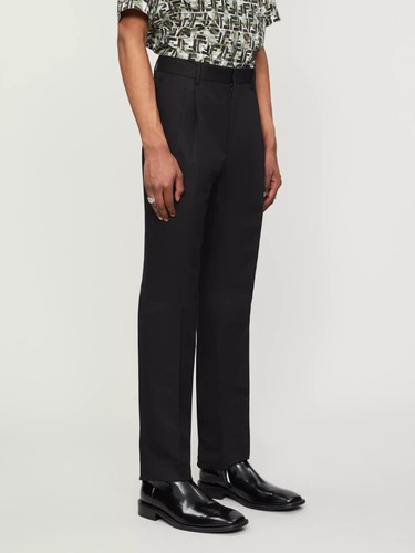 Men's Fendi Cotton Blend Twill Trousers Italian Made IT52 - Picture 2 of 3
