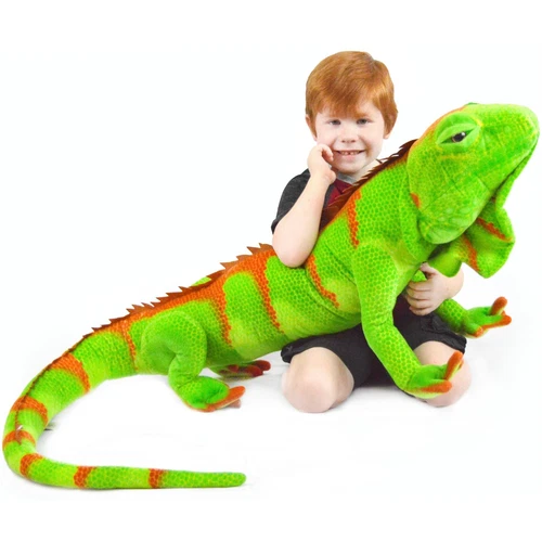 Ignacio The Iguana | 75 Inch Stuffed Animal Plush | By TigerHart Toys - product listing photo