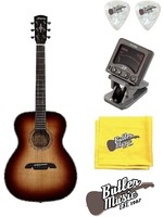 Alvarez Afa1965 Anniversary Acoustic Om/folk Guitar W/clip-on Tuner + More on sale Alvarez Afa1965 Anniversary Acoustic Om/folk Guitar W/clip-on Tuner + More on sale
