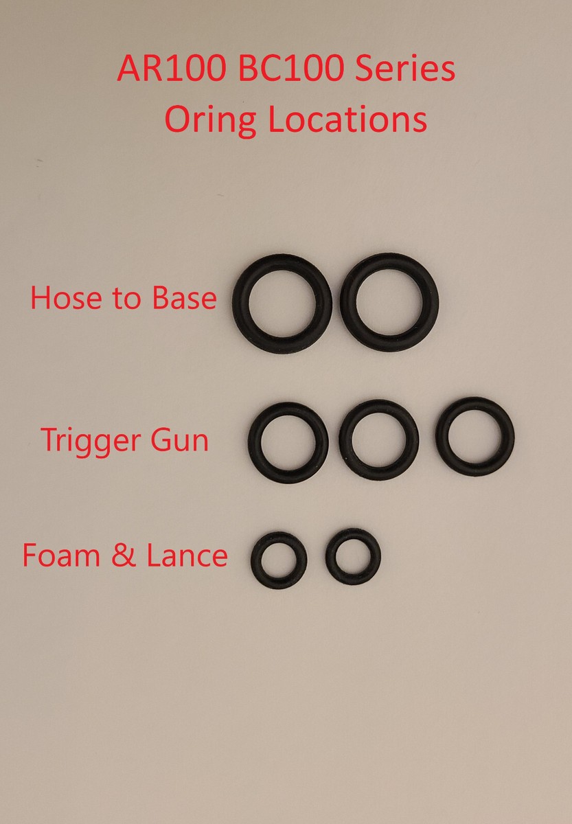 AR Blue Clean – Full Oring Kit+Spare PW909104K PW909107K 100 200