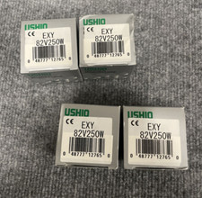 Lot Of 4 Ushio EXY 250W 82V Halogen Projector Lamp New