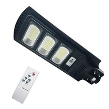 LAMPADA STRADALE 90W LED A ENERGIA SOLARE CON SENSORE PIR TELECOMANDO INCLUSO