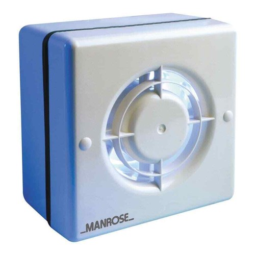 Manrose WF100P 4" Fenster Dunstabzugshaube mit Zugschnur - Bild 2 von 3