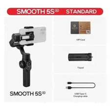 Zhiyun Smooth 5S AI Gimbal Stabilizer Smartphone for iPhone Android Phone 3-Axis