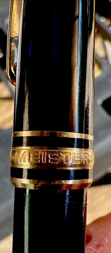 MONT BLANC MEISTERSTUCK CLASSIQUE GOLD BALLPOINT PEN 10883 - Picture 5 of 12