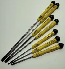 Vintage Ideal 36-248 7-Piece Slim Electronics Screwdriver Set