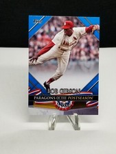 2022 Topps Update Series BOB GIBSON Paragons of the Postseason Blue #PP-9