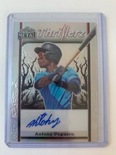 2023 Leaf Metal ANTONY PEGUERO Auto Thrillerz #T-AP1 Silver Prismatic #D /10