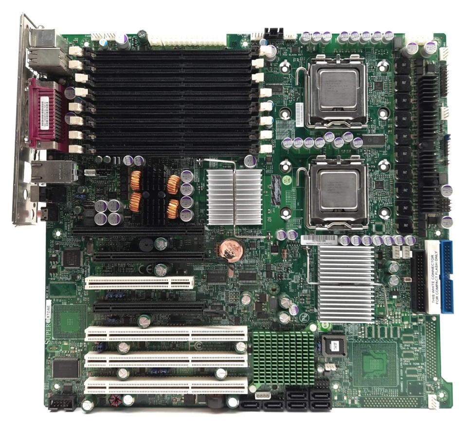 Supermicro X7DAE Motherboard & CPU, 2x Intel Xeon 4-Core 2.33GHz *No RAM* - Image 4 of 4