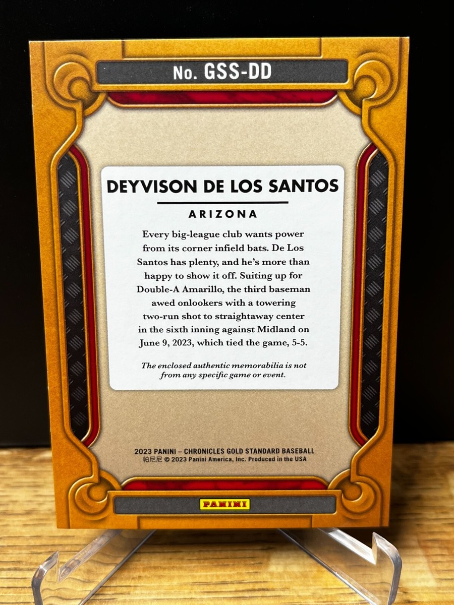 Kei デ・ロス・サントス 2023 Panini Chronicles - Deyvision De Los Santos Gold