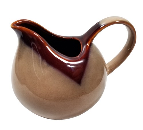 Sango Nova Brown Glazed Earth Tone Stoneware Pottery Creamer - Picture 7 of 9