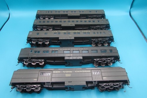 HO Scale Athearn (5) New York Assorted Passenger Cars Lot#4490