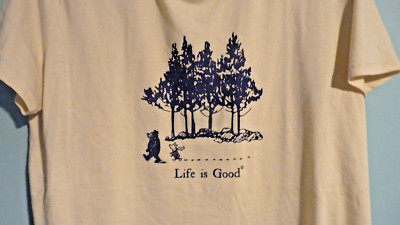 Life is Good PUTTY WHITE WINNIES WOODS HIKE SIZE XL NWT
