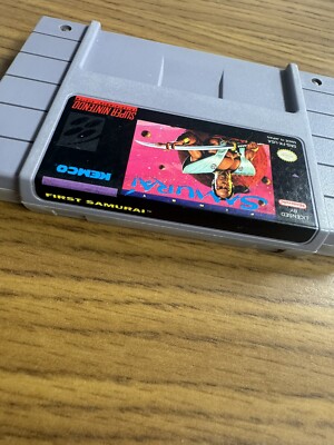 First Samurai (Super Nintendo Entertainment System, 1993) SNES