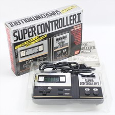 SUPER CONTROLLER II 2 Boxed Bandai Control Pad For Famicom Nintendo 2474
