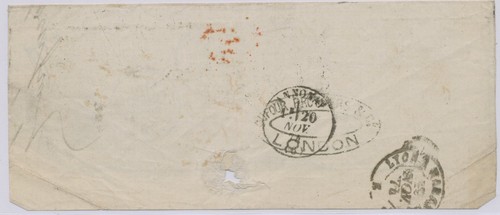 GB 18.11.1874 QV 3d rose Pl.15 (HL) "LONDON / 13" + "PD" PROBABLY LATEST USAGE - Picture 3 of 3