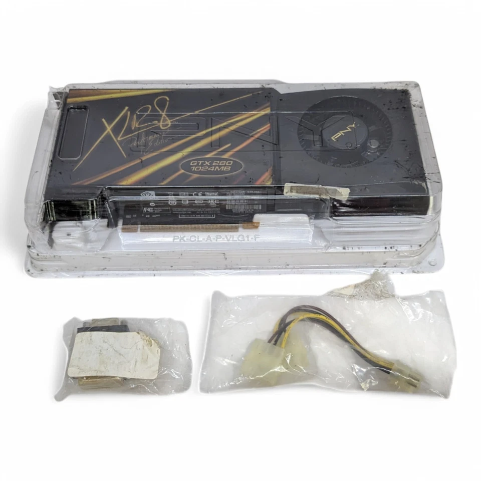 PNY VCGGTX280XPB Geforce GTX 280 1GB GDDR3 PCI Express 2.0 x16 HDCP 135-0127-000 - Bild 2 von 4