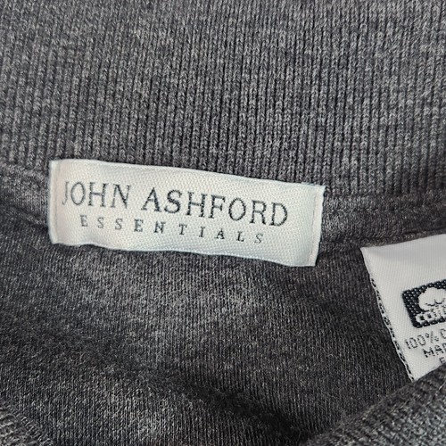 John Ashford Essentials Button Up Shirt Long Sleeve Mens Size Large Gray - Picture 7 of 7