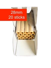 Collagen Casings Dry 28mm / 50ft for stuffing 324 Lb 1800 sausages 20 sticks