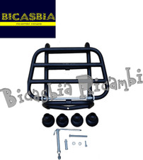12423 - PORTAPACCHI ANTERIORE NERO VESPA 50 125 150 SPRINT PRIMAVERA DAL 2016