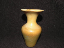 Spinning Aspen Hand Turned Wood Vase,Light wood Art.