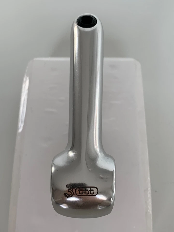 NOS Potence 3ttt Criterium 1980s Stem Vélo Ancien Old Bicycle 95xØ26xØ22mm - Photo 3/4