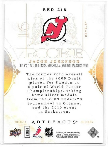Hockey Upper Deck Artifacts Rookies - Various Years - You Pick, Choose - Picture 41 of 65