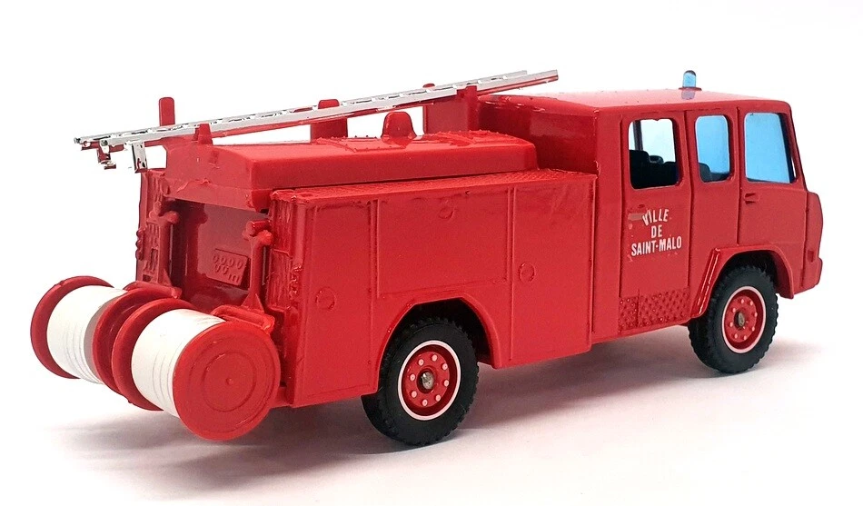 Solido 1/55 Scale Diecast 2107 - Berliet Camiva Fire Engine - Red - Photo 2/4