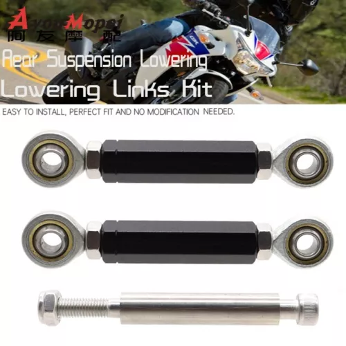 Rear Suspension Lowering Links Kit For Honda CBR 250R CBR250R CB 300F Adjustable - Picture 2 of 9
