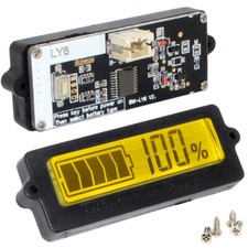 10PCS Built-in Type Digital Battery Capacity Indicator Voltage Meter Tester