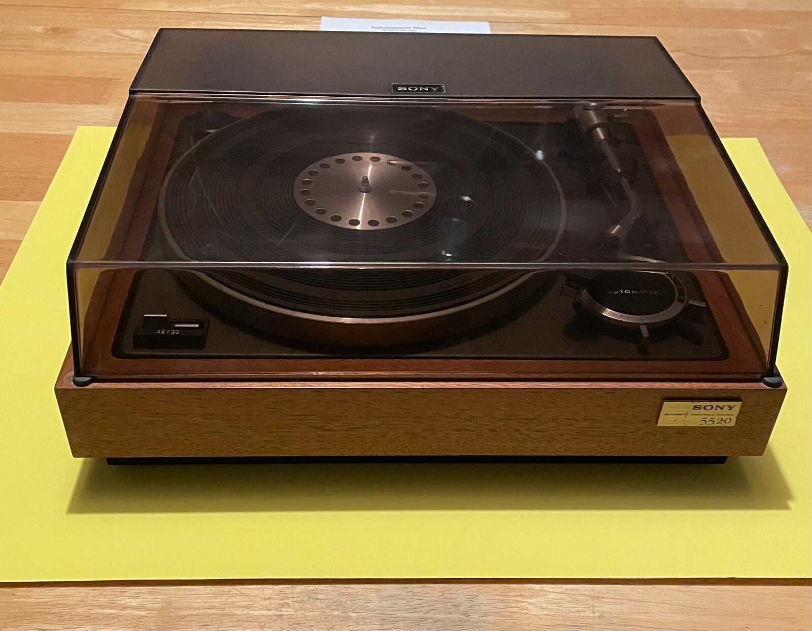 Sony ps-5170 vintage audio equipment - eBay listing photo 2