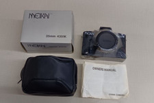 Vintage Meikai 4351K 35 mm Camera in Box w/ case manual - New Sealed