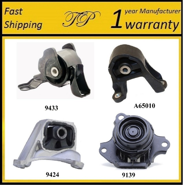 4 PCS MOTOR & TRANS MOUNT FOR 20032010 Honda Element 2.4L 4WD Manual Trans eBay
