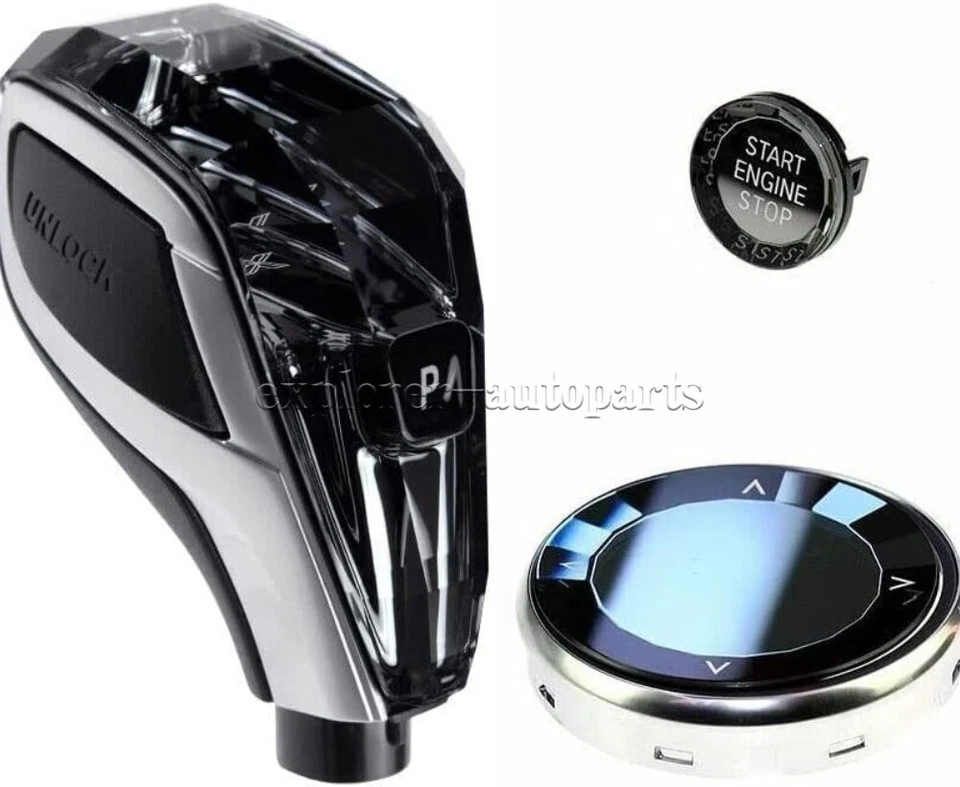 Crystal Gear Shift Knob Kit Fit For BMW 4 Series F32/F33/F36 2014-2020 Foto 2 de 4