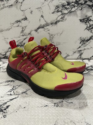 Nike Air Presto Low 2006 041202 Lime Green/ Red Mens Size 3-5/ (Womens 5.5-6.5) | eBay UK
