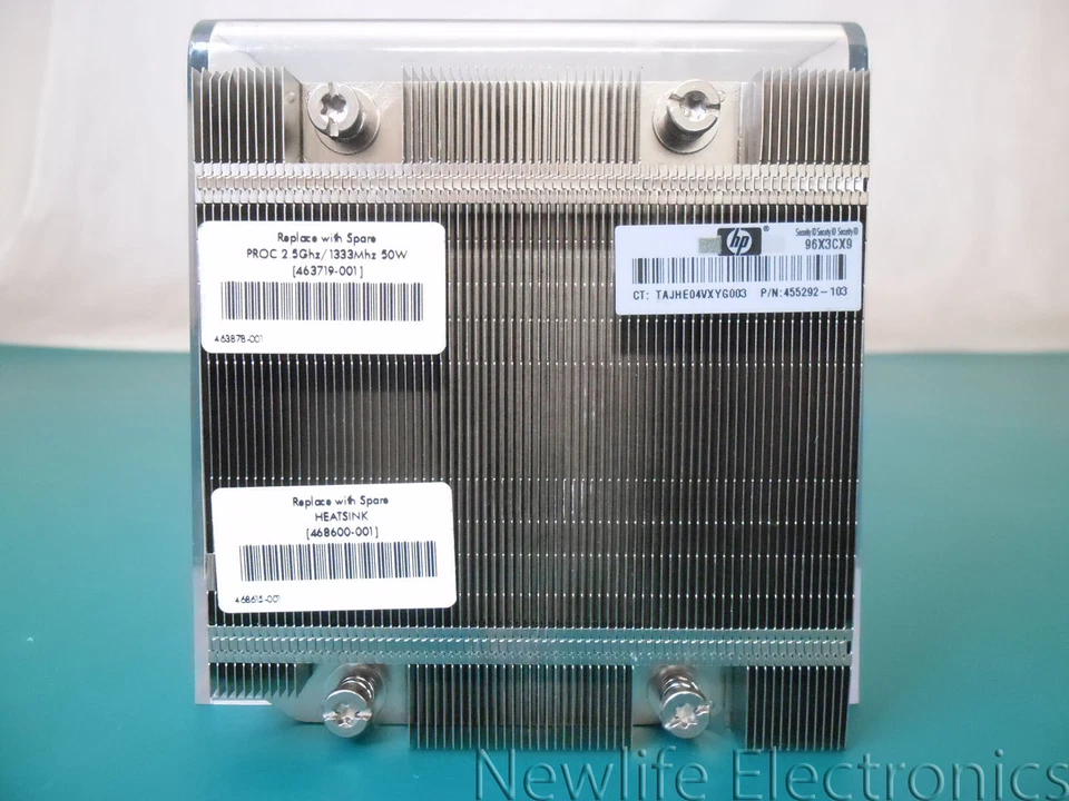 HP 466658-B21 Intel Xeon L5420 2.50GHz CPU (463719-001) w/ Heatsink - Image 4 of 4
