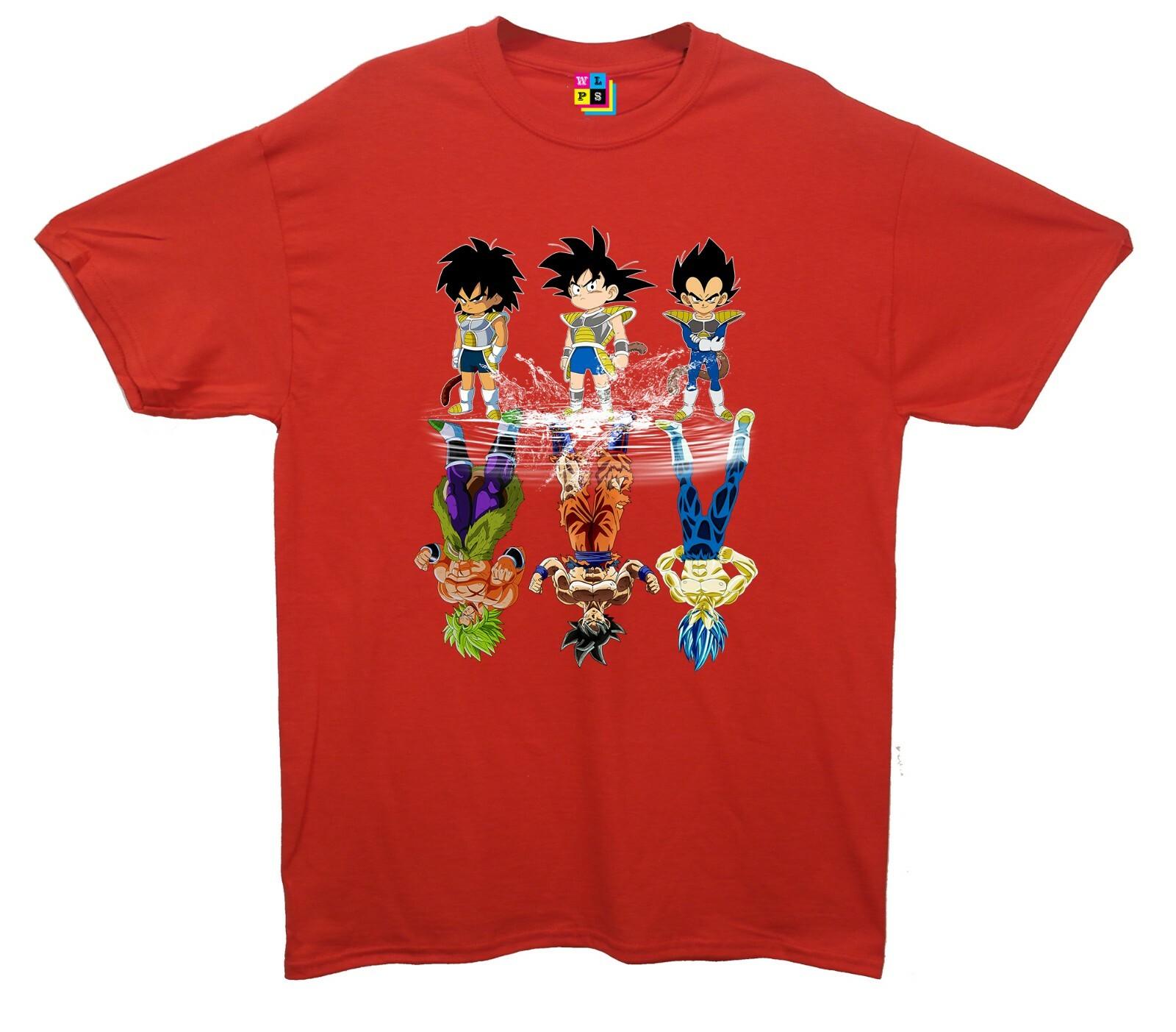 Camiseta estampada Dragon Ball anime Super Saiyan