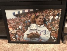 Monica Seles Signed Framed 30x20 JSA N14989