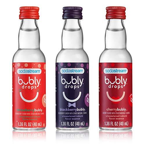 sodastream bubly Drops 3 Flavor Berry Bliss Variety 4 Fl Oz - Picture 1 of 7