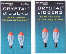 Drennan Crystal Jigger pole Floats - All Sizes - carp
