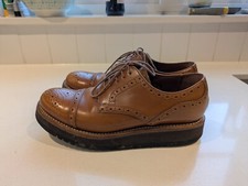 Grenson Women's Brown Leather Brogue - Size 5