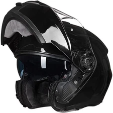 ILM Pre-Owned Adult Motorcycle Modular Full Face Helmet Flip up Dual Visor DOT