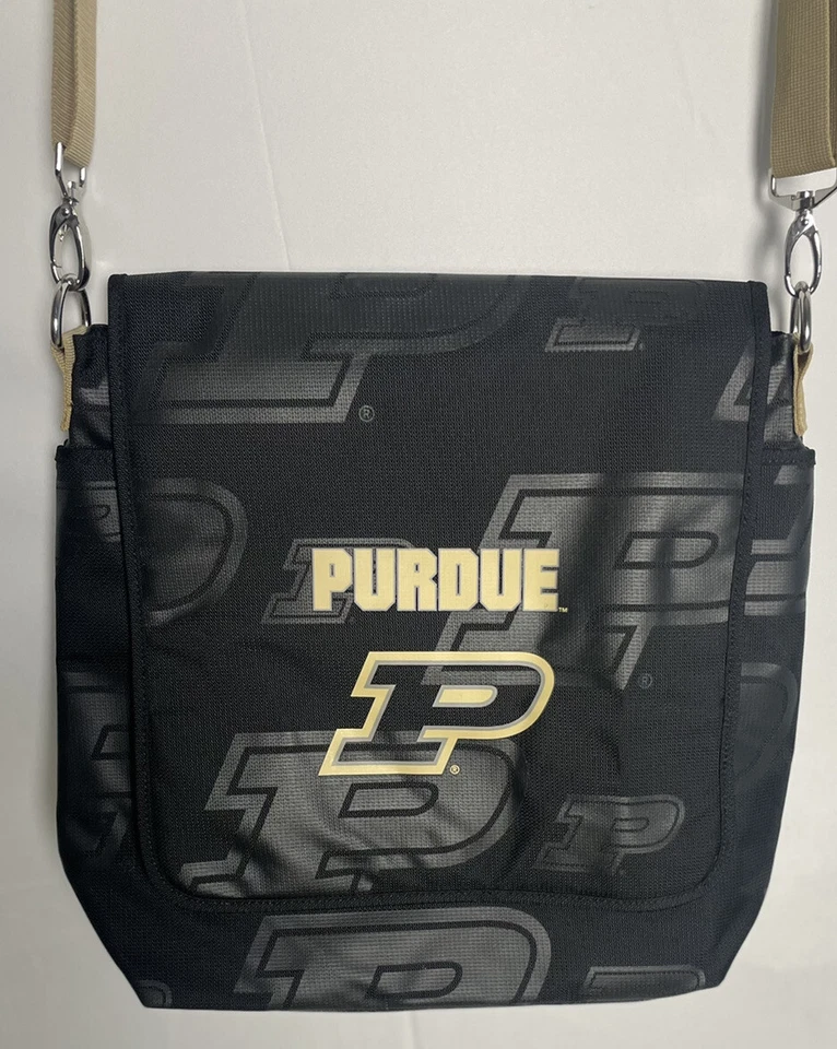Purdue Boilermakers Bolso de Mano Bolsillos para Laptop, Refrigerador, Divisores 16” X 14” Nuevo sin Etiquetas Foto 2 de 4