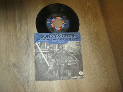Sonny&Cher-A Cowboys work is never Done1972-5904Vinyl sehr gut-Cover gut plus