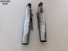 TERMINALI MARMITTA SCARICO COMPATIBILI MOTO GUZZI V 35 1986