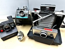 Vintage Lot of Polaroid Land Camera's Model 101 Automatic Pronto Colorpack II