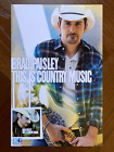 Brad Paisley This Is Country Music 11x17 Concert Poster 2011 Promotional Only