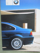 Catalogo BMW 318Ci 320Ci 325Ci 330Ci E46 Coupè Marzo 2002 +Individuale +Prezzi