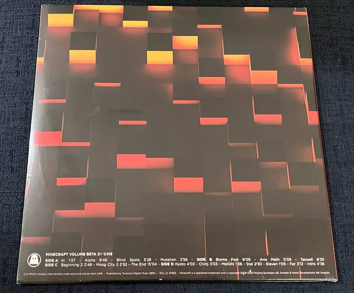 C418 - Minecraft Volume Beta Original Soundtrack Vinyl 2x LP